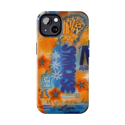 "syracuse" airbrush iPhone case