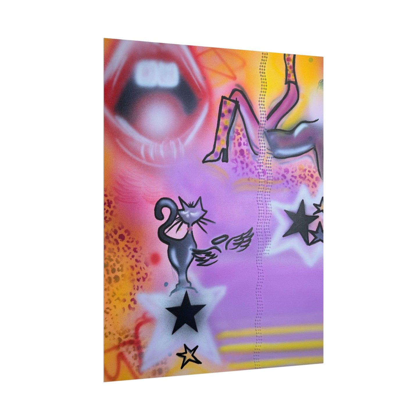 @mayacain airbrush rolled print