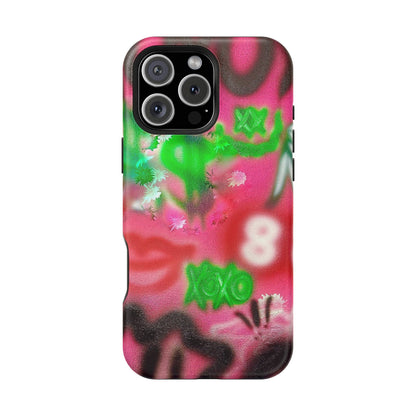 MagSafe "electr!c dreamz" Airbrush iPhone Hülle