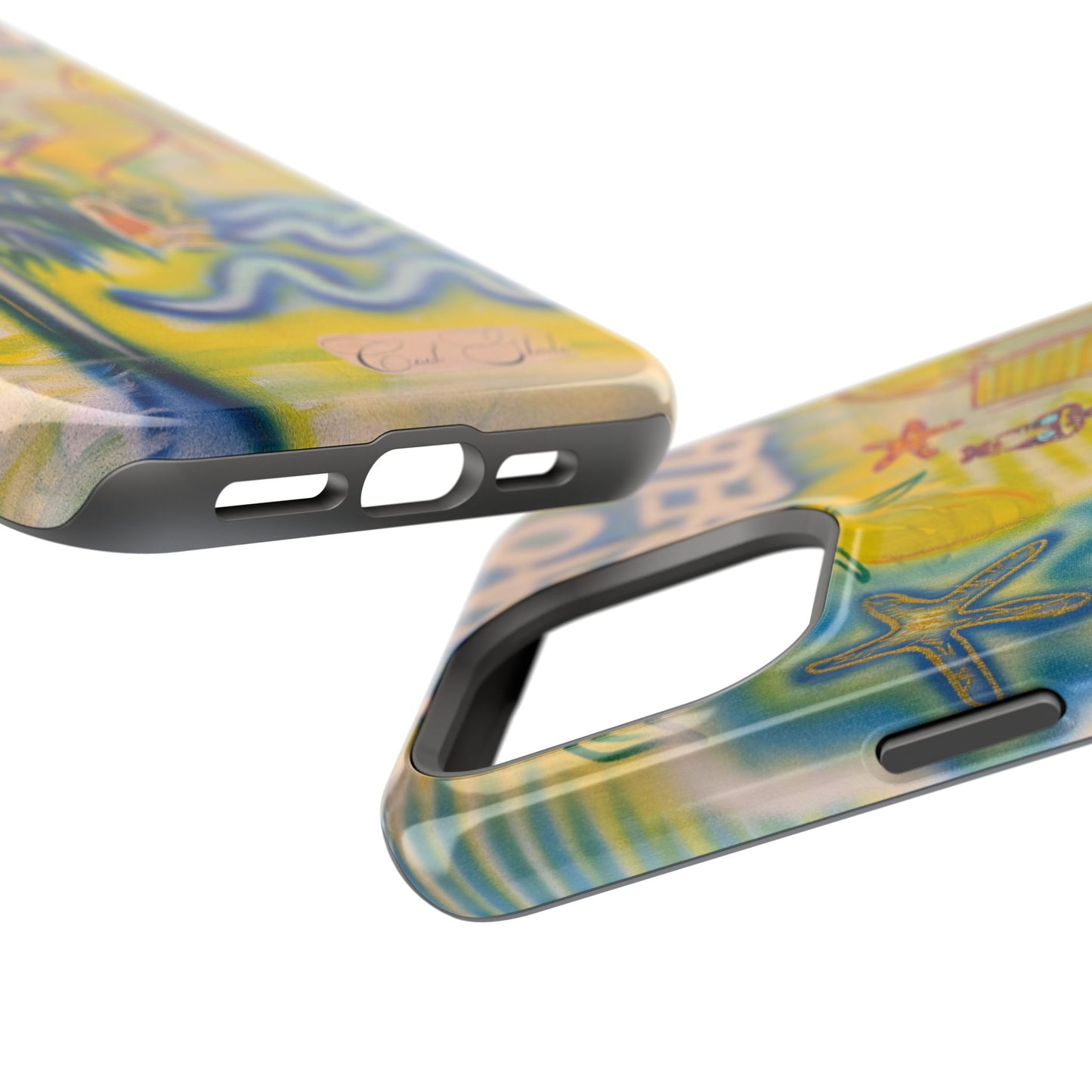 MagSafe "ciao bella" airbrush iPhone case