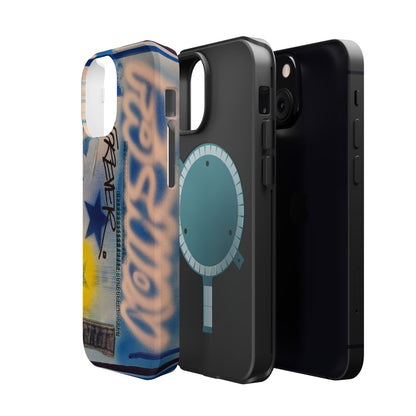 MagSafe "fashion forever" airbrush iPhone case