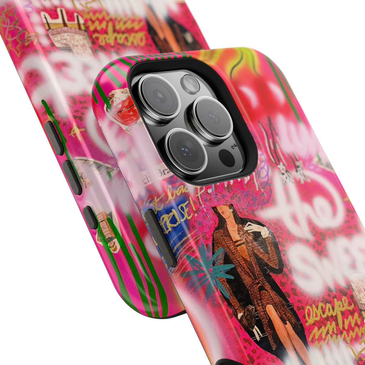 MagSafe "Sweet Escape" Airbrush iPhone Hülle