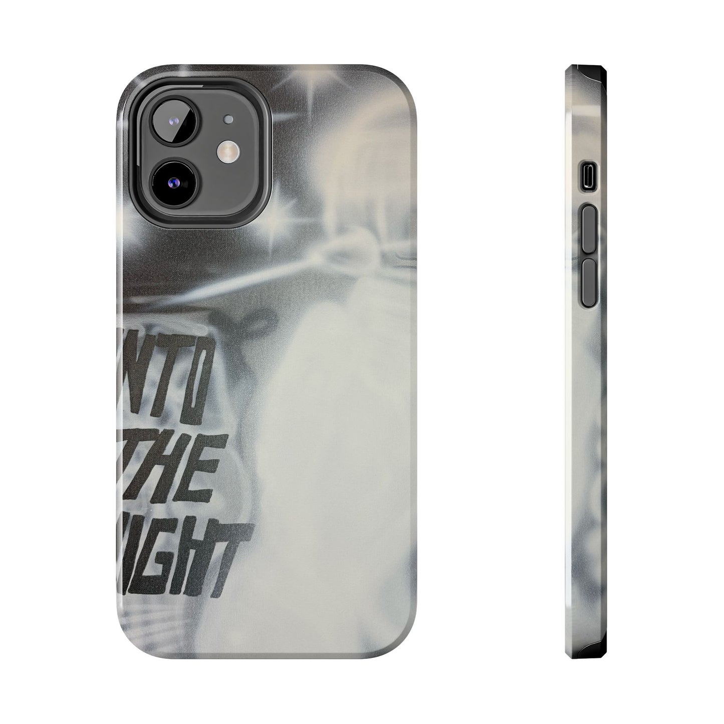 "into the night" airbrush iPhone case