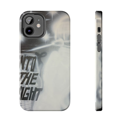 "into the night" airbrush iPhone case