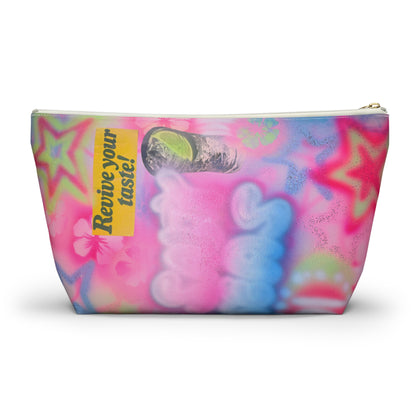 "salty seas" airbrush makeup pouch