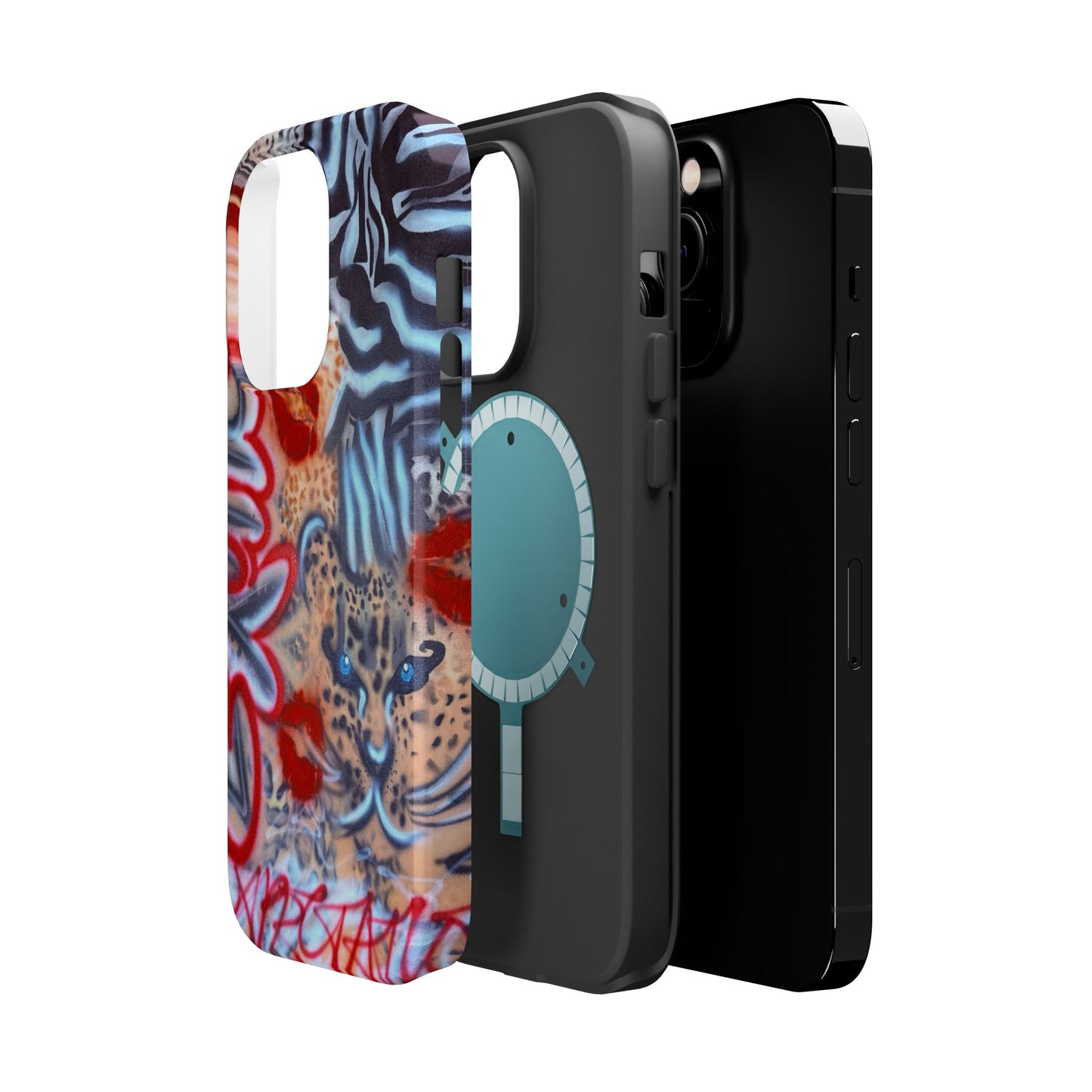 MagSafe "exotic expectations" airbrush iPhone case