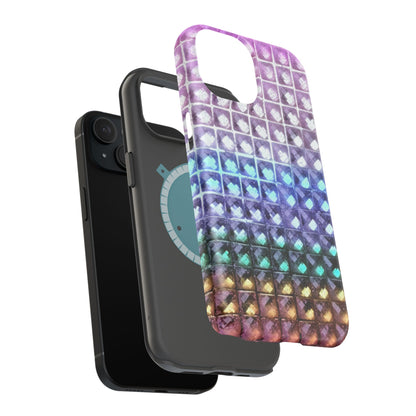 MagSafe "multicolor studs" airbrush iPhone case