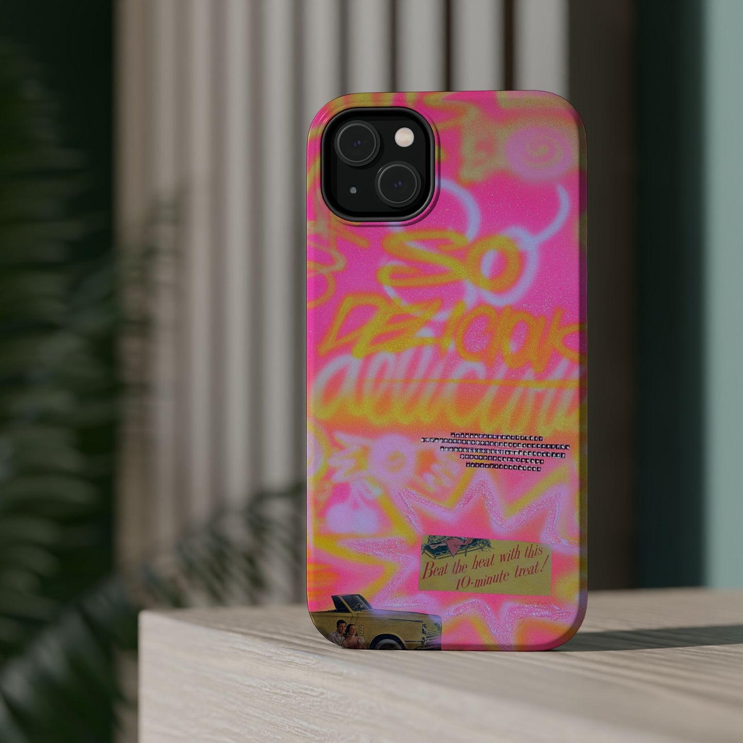 MagSafe "so delicious" airbrush iPhone case