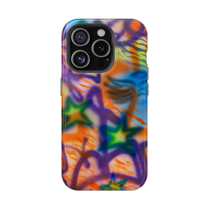 MagSafe "streetwear angel" airbrush iPhone case