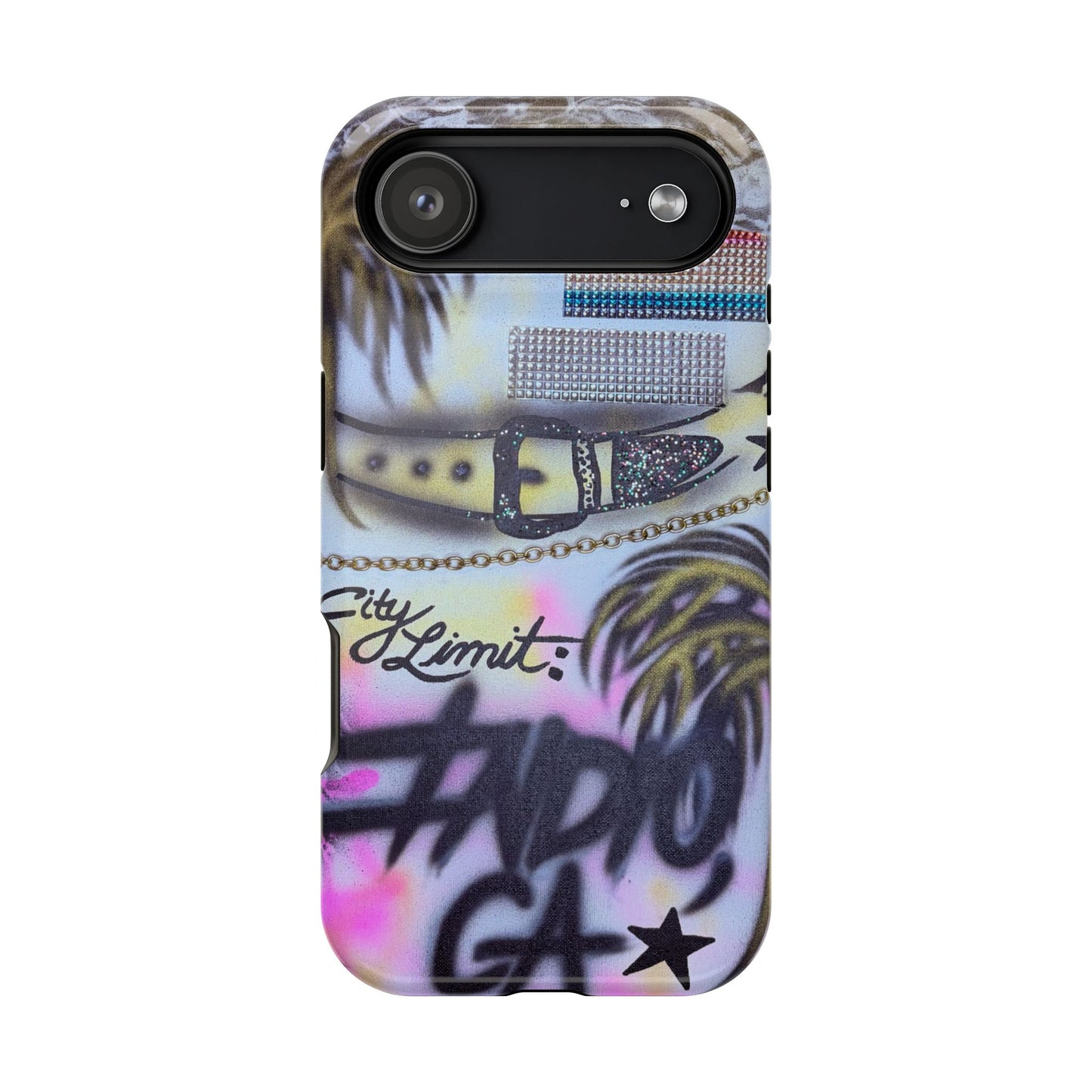 MagSafe "indio, ca" airbrush iPhone case