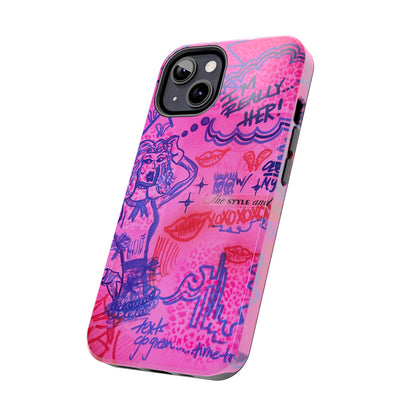 "really "HER!" airbrush iPhone case