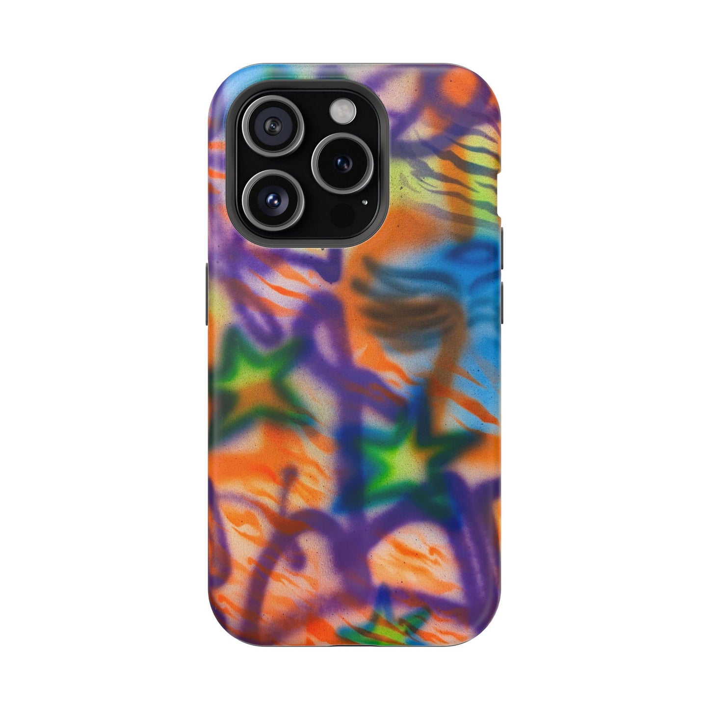 MagSafe "streetwear angel" airbrush iPhone case