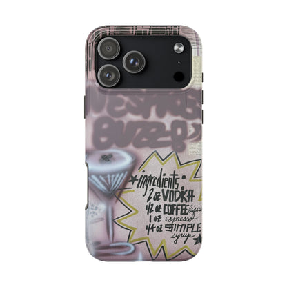 "espresso martini" airbrush iPhone case