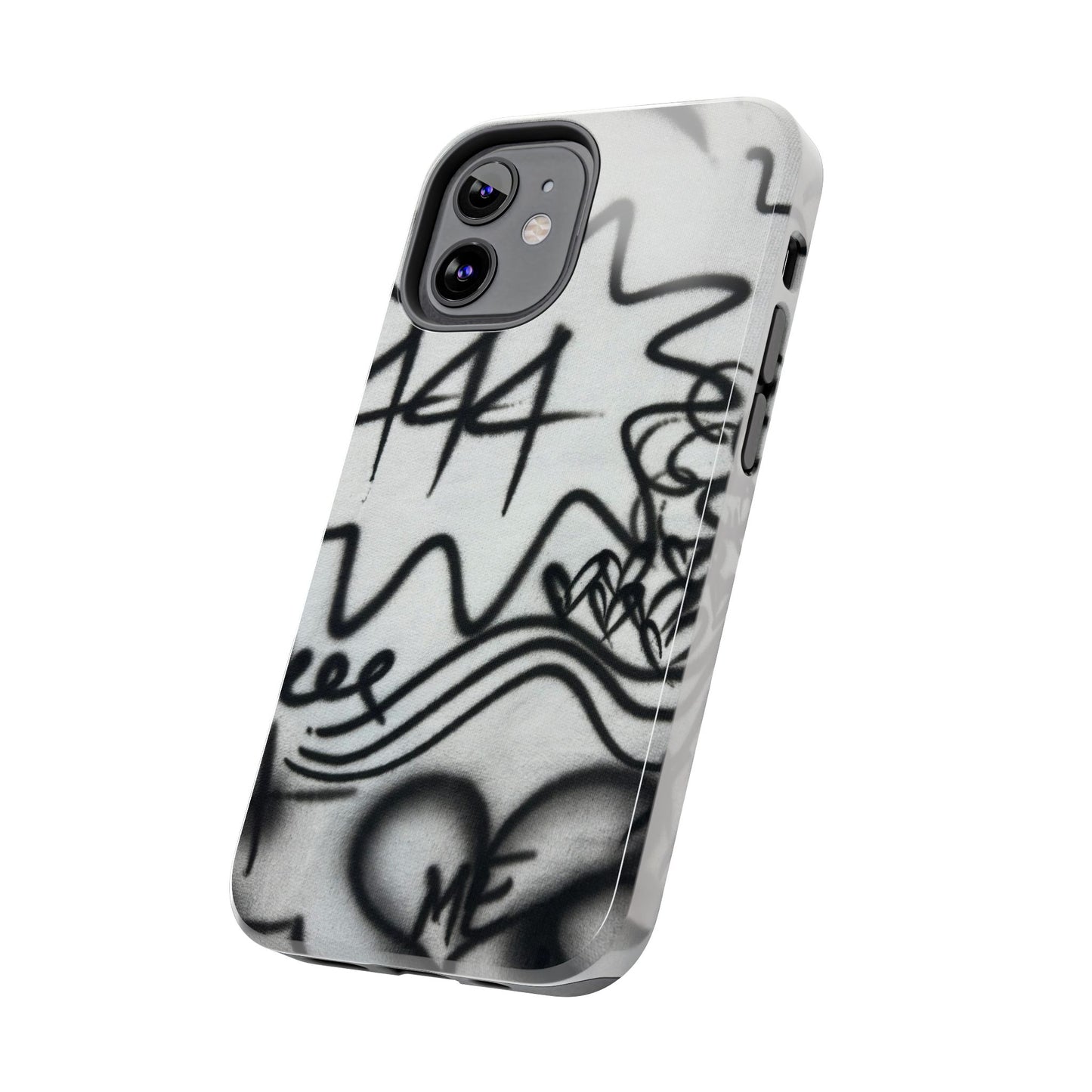 "444” airbrush iPhone case