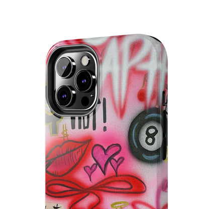 "IT girl" airbrush iPhone case