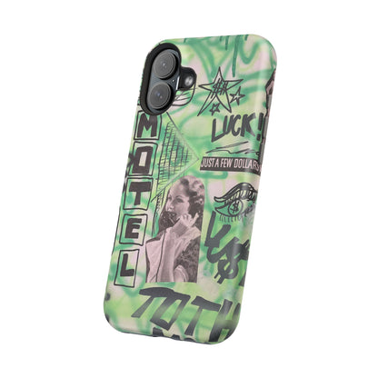 MagSafe "lust over luck" airbrush iPhone case