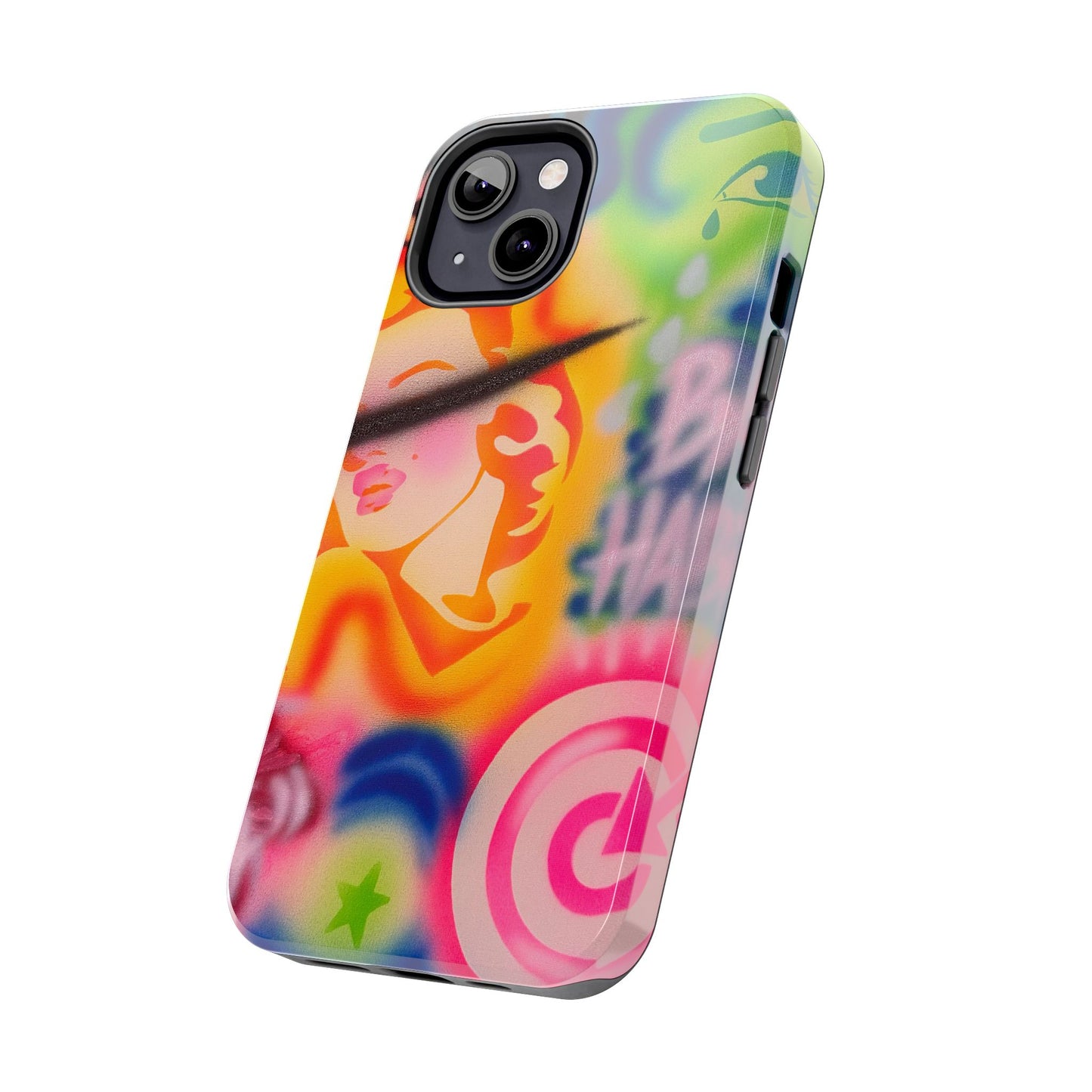 "bad habits" airbrush iPhone case