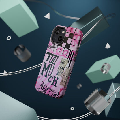 MagSafe "too much motion" airbrush iPhone case
