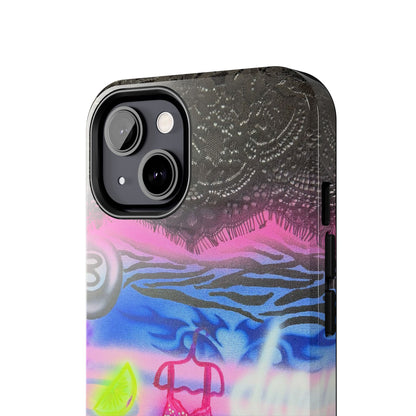 "dream life pt. 2" airbrush iPhone case