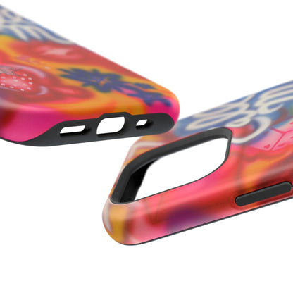 MagSafe "CALL ME!" airbrush iPhone case