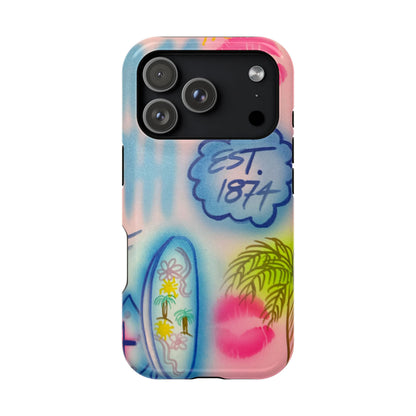 MagSafe „in the wave“ Airbrush iPhone Hülle