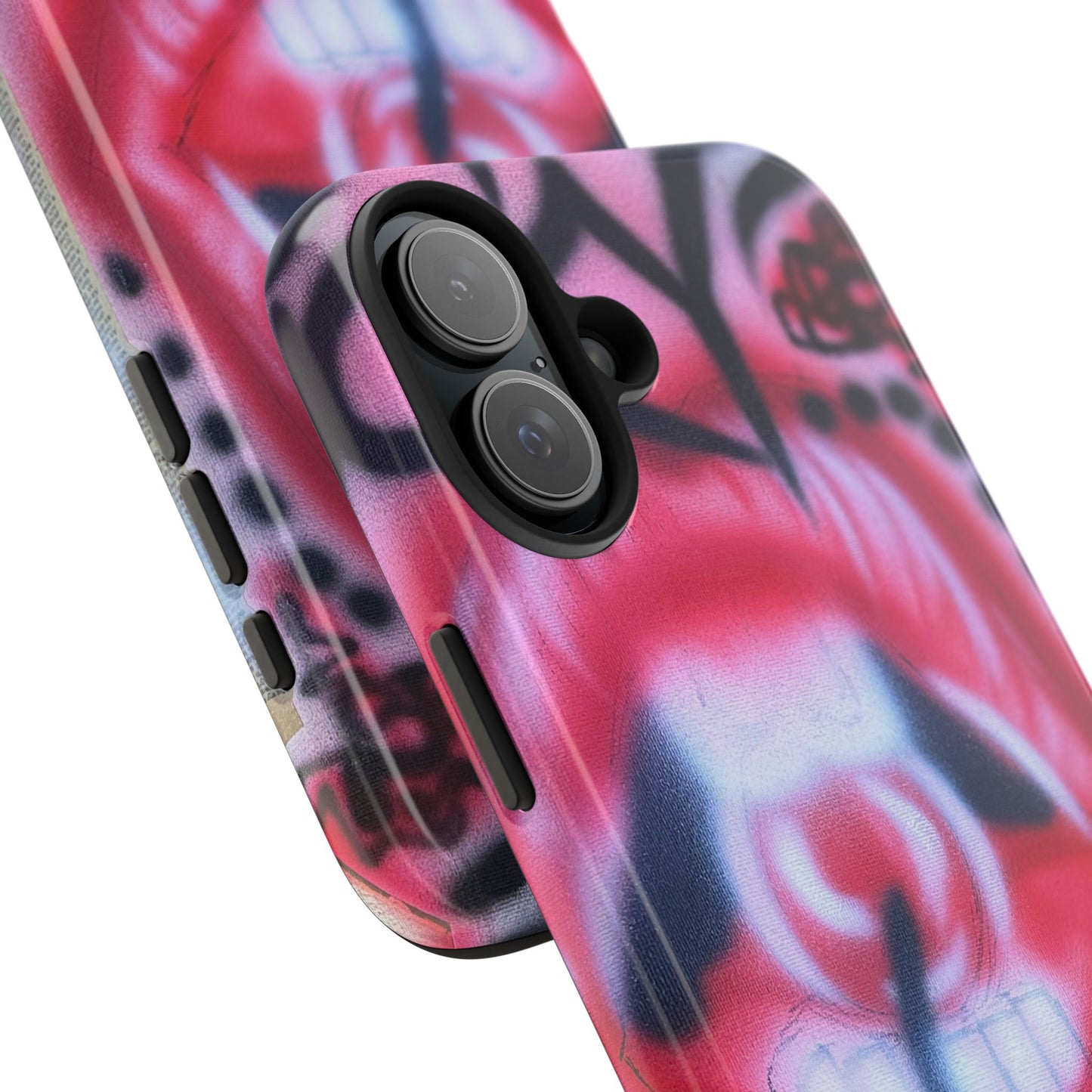 "be happy go lucky" airbrush iPhone case