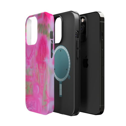 MagSafe "miami matcha" airbrush iPhone case