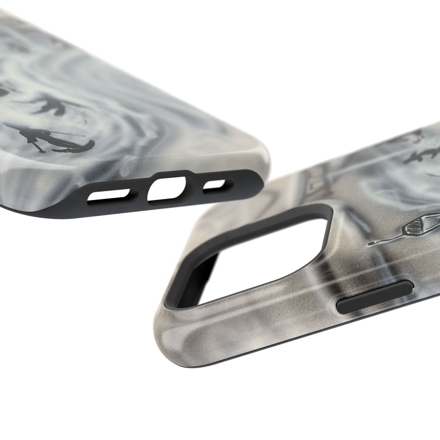 MagSafe "arctic avalanche" airbrush iPhone case