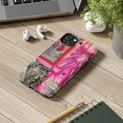 "plié passion” airbrush iPhone case