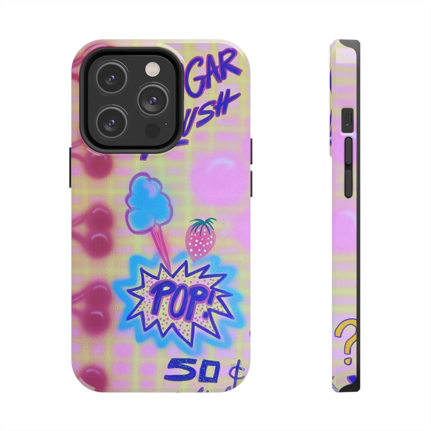 "sugar rush" airbrush iPhone case