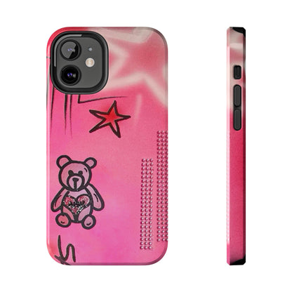 "teddy bear" airbrush iPhone case