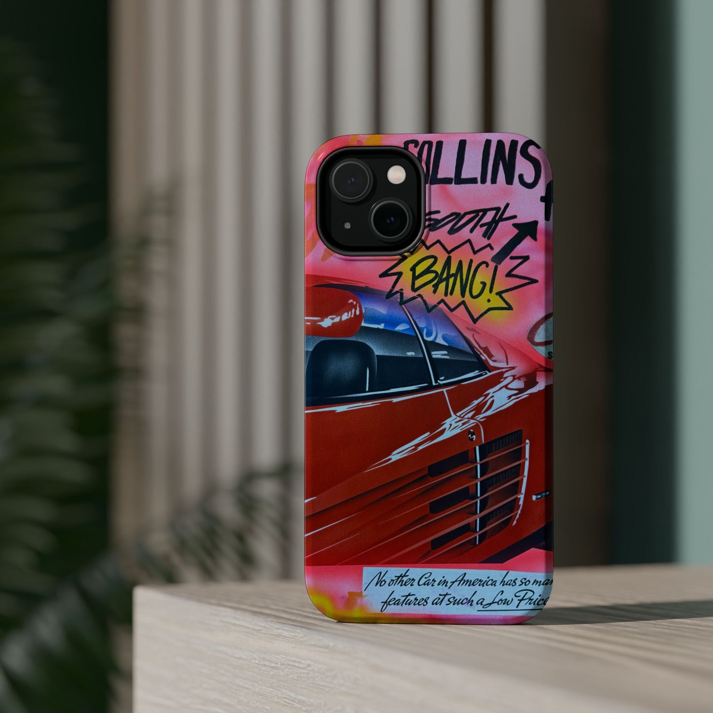 MagSafe "miami momentos" airbrush iPhone case