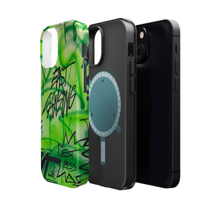 MagSafe "east lansing, mi" airbrush iPhone case