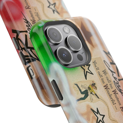 MagSafe "very cherry" airbrush iPhone case