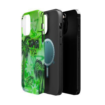 MagSafe "tampa, fl" airbrush iPhone case