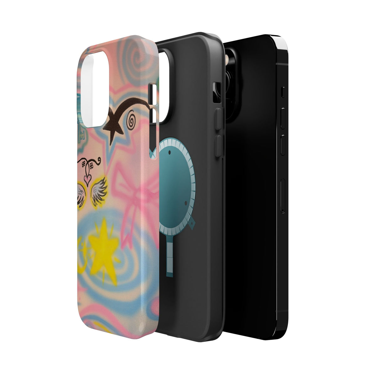 MagSafe "star energy" airbrush iPhone case