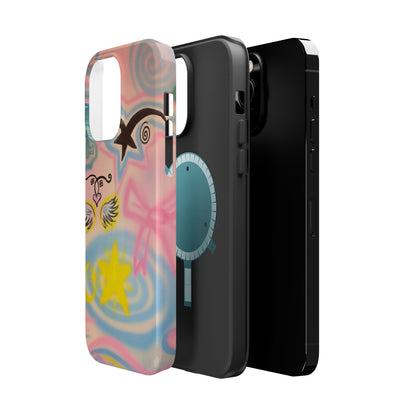 MagSafe "star energy" airbrush iPhone case