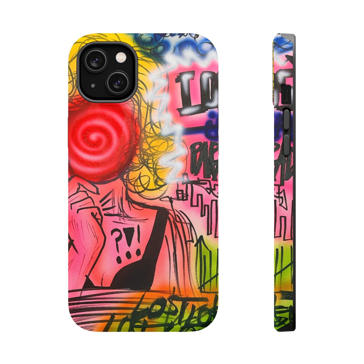 MagSafe „Lost in Paradise“ Airbrush-iPhone-Hülle