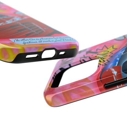 "miami momentos" airbrush iPhone case