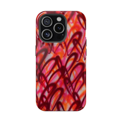 MagSafe „Graffiti Love“ Airbrush iPhone Hülle