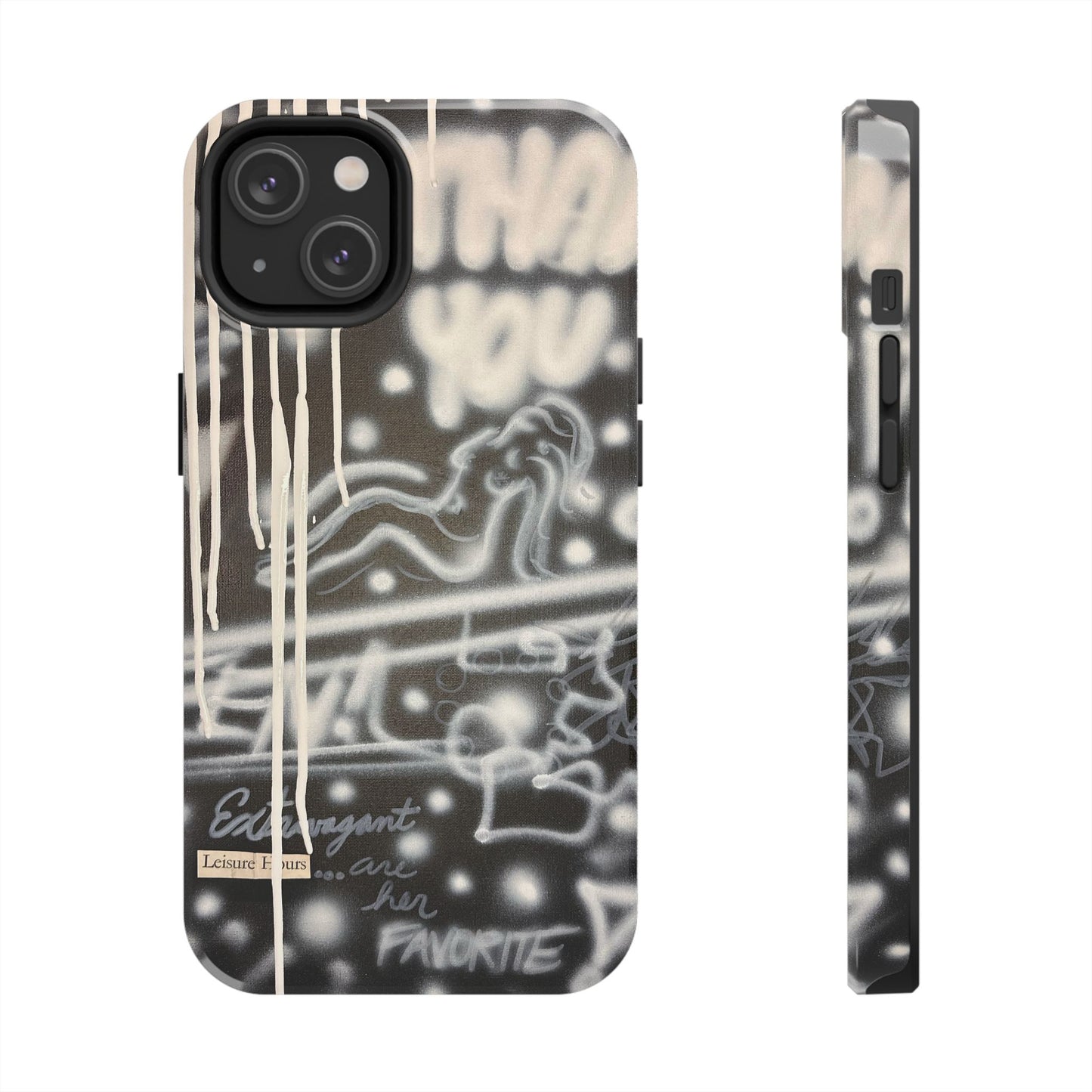 "extravagant leisure" airbrush iPhone case