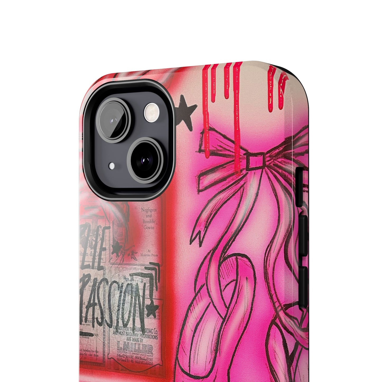 "plié passion” airbrush iPhone case