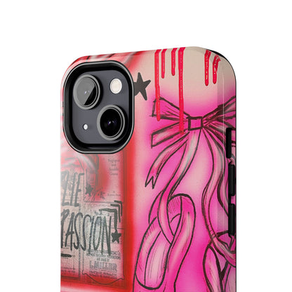 "plié passion” airbrush iPhone case