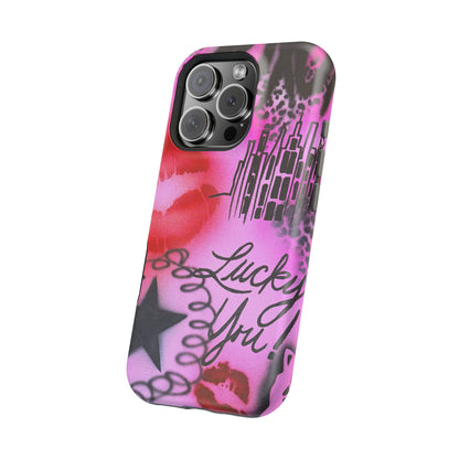 MagSafe "ulterior motive" airbrush iPhone case