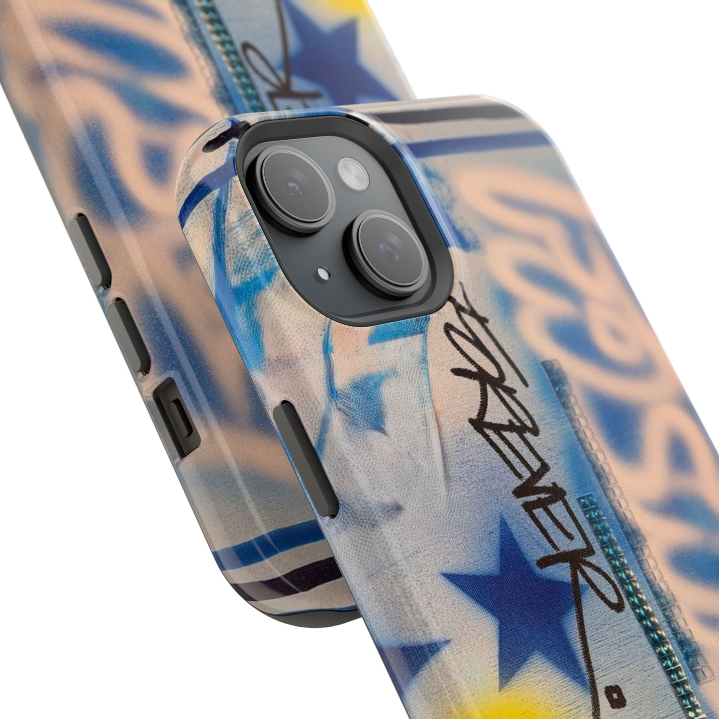 MagSafe "fashion forever" airbrush iPhone case