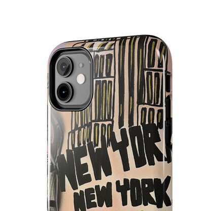 "new york, new york!" airbrush iPhone case