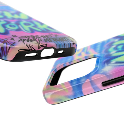 "spending money is my talent" airbrush iPhone case
