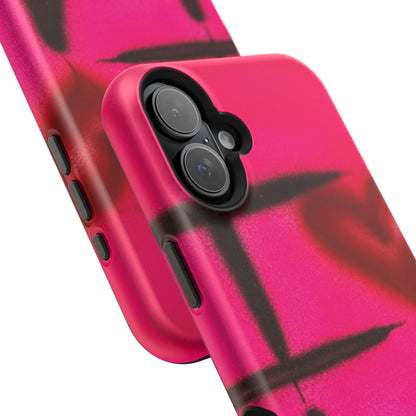 MagSafe „I ❤️ LA“ Airbrush iPhone-Hülle
