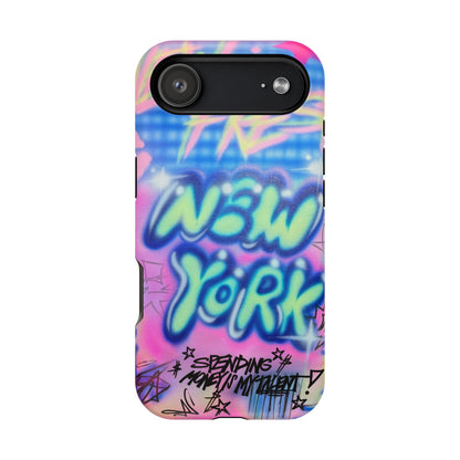 magsafe "spending $$ is my talent" airbrush iPhone case