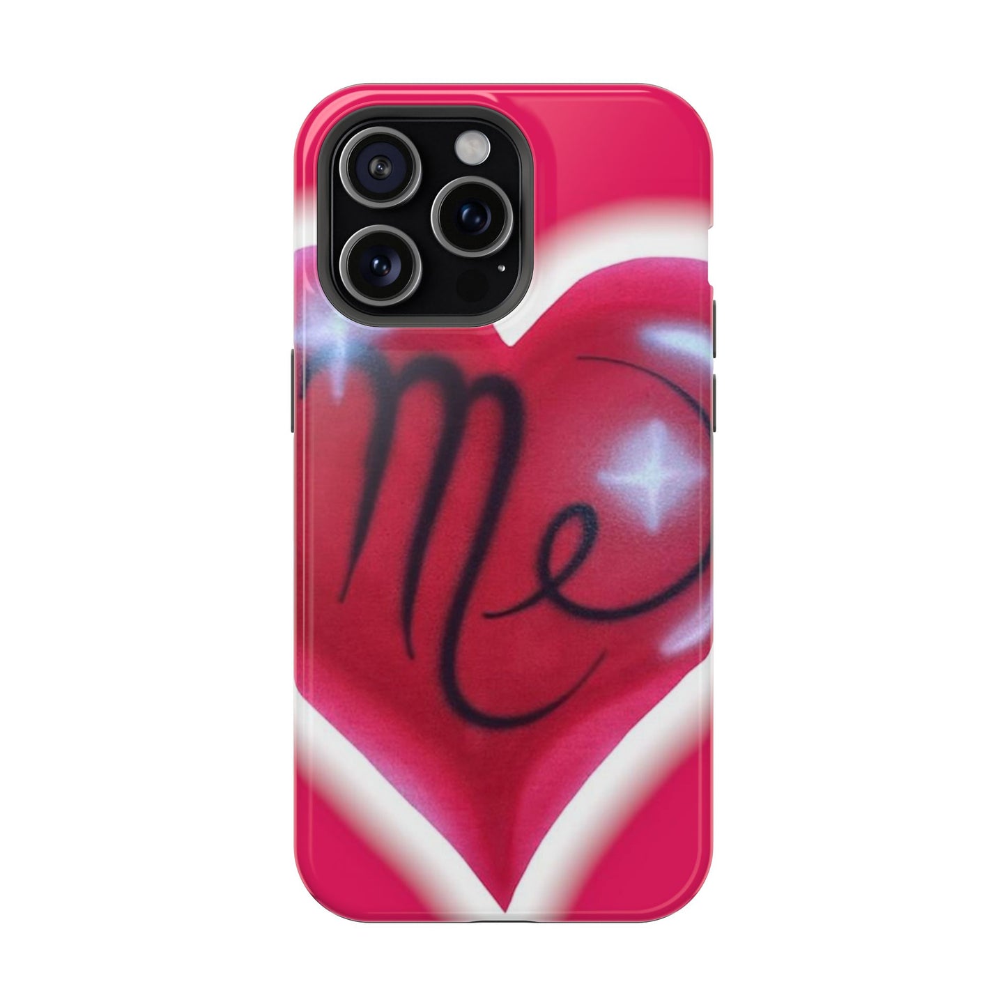 MagSafe "i <3 me" Airbrush iPhone Hülle